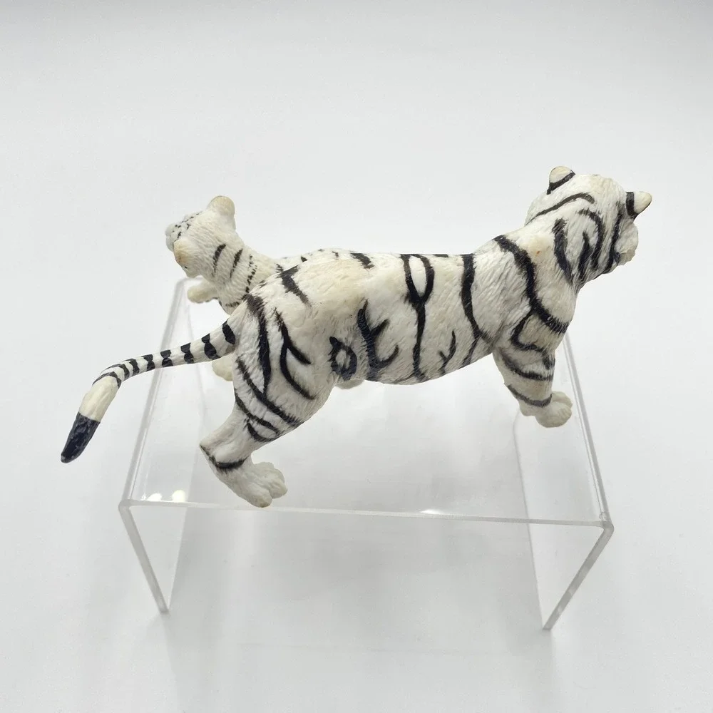 Safari Ltd‎ White Tiger Family Mother Cub Figurines Realistic Blue Eyes 1996 VTG